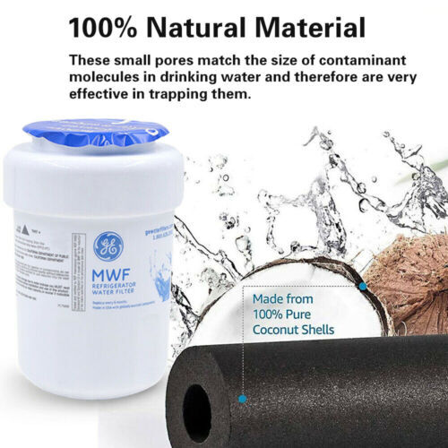 1/2/3/4Pack New Sealed GE MWF GWF 46-9991 MWFP Smartwater Fridge Water Filter