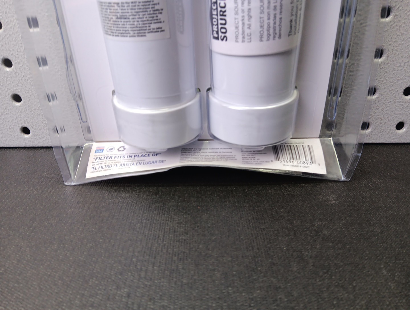 Project Source 3846784 S-2-2 Fridge Water Filter Samsung HAF-CINS 2 Pack (bn)