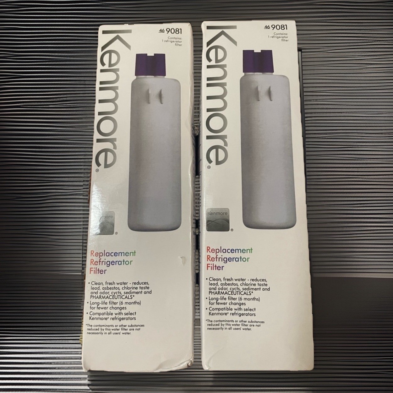 Lot of 2 Kenmore 9081 Replacement Refrigerator Water Filters NEW