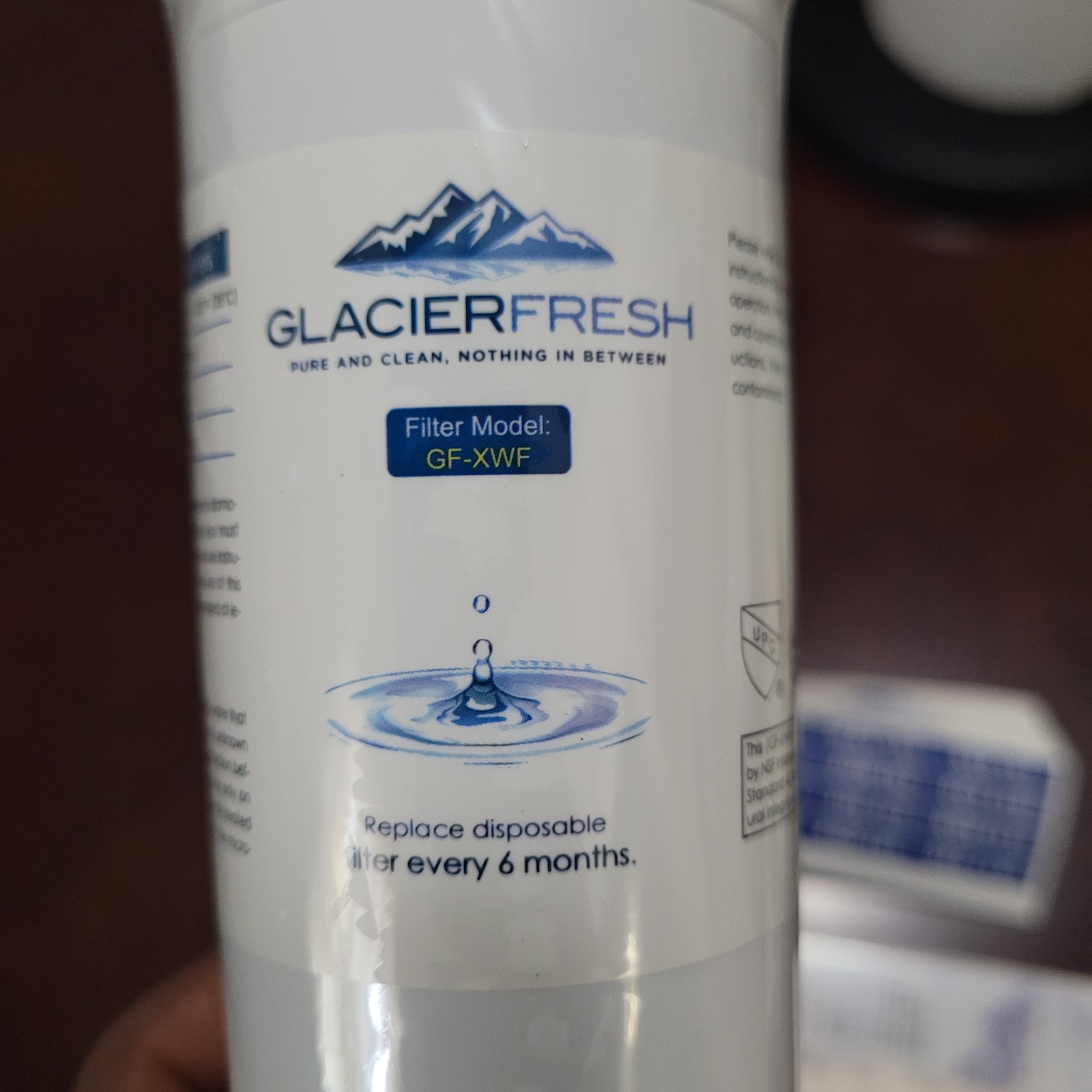 2 Pack Glacier Fresh GF-XWF Water Filter Replacement for GE XWF – New Sealed