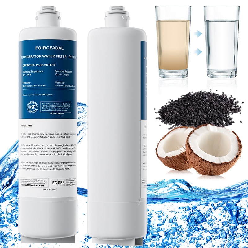 2PACK For Bosch Ultra Clarity Pro BORPLFTR50 BORPLFTR55 Water Filter Replacement