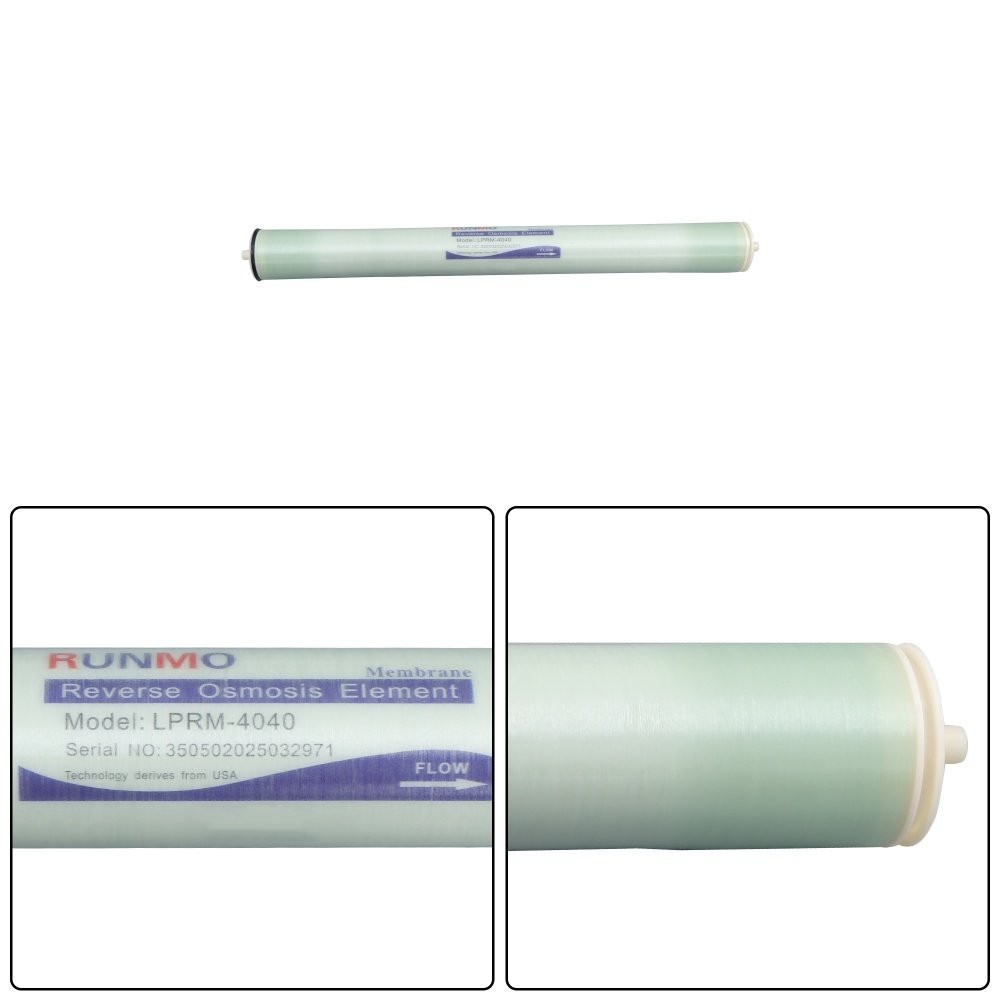 BW-4040 RO Reverse Osmosis Brackish Water Membrane System 4″x40″ 2400GPD TML10D