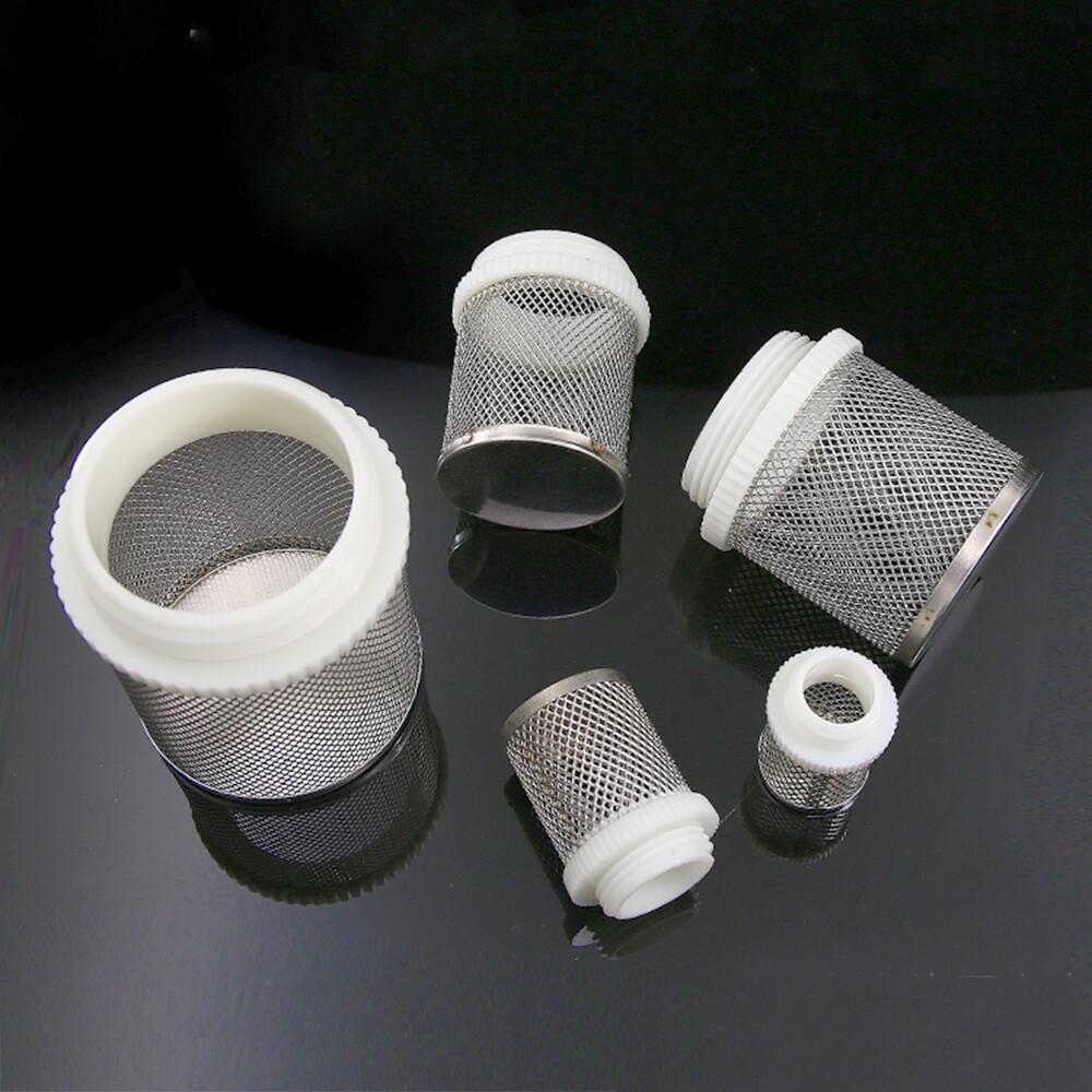 Strainer-Suction and Sump Filter, Stainless Steel Mesh Male Thread 1/2″ to 4″