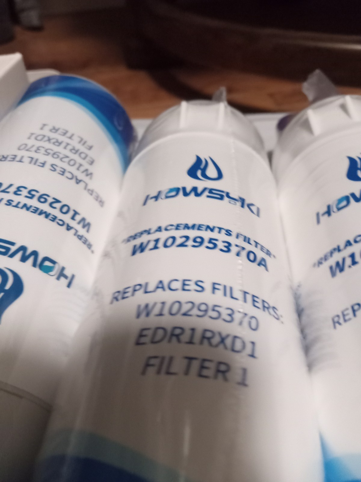 4 Pck Fridge Filter – EDR1RXD1, W10295370A, Filter 1, 46-9081, 46-9930, KAD1RXD1