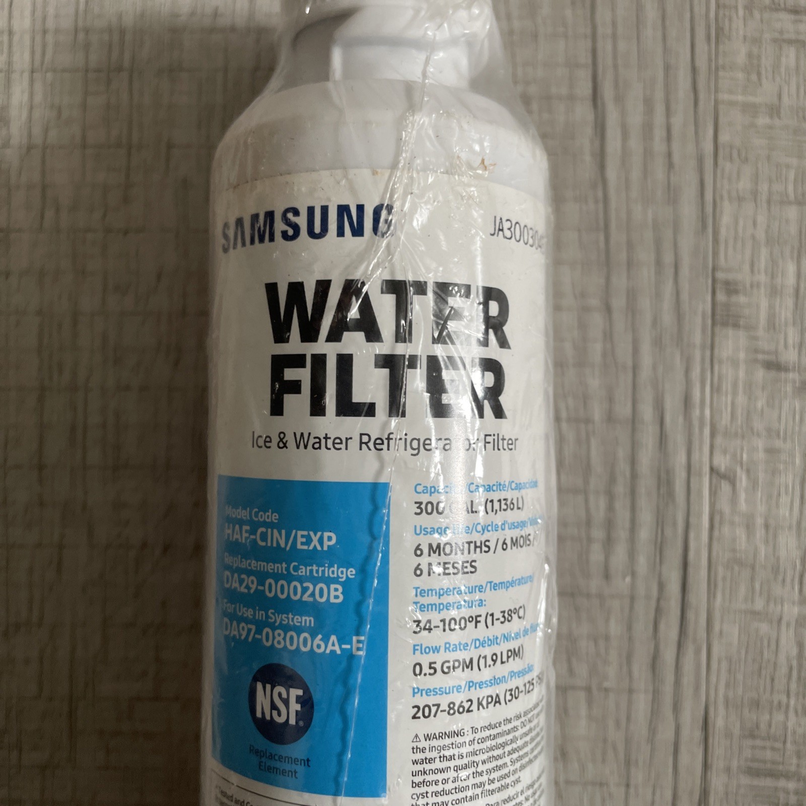 Samsung HAF-CIN/EXP DA29-00020B Refrigerator Water Filter OEM Genuine