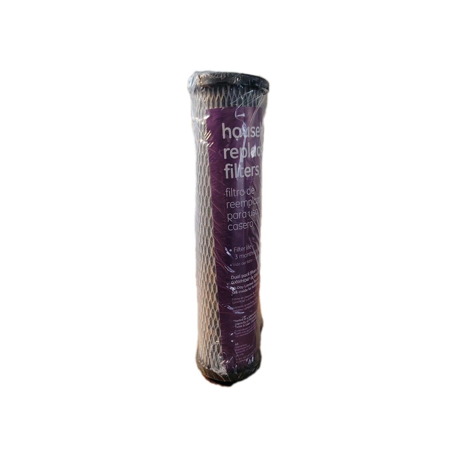 GE SmartWater FXWTC 5 Micron Standard 10 x 2.5 Inch Sediment Filter (2 Pack)