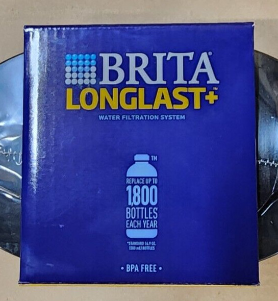 Brita Soho 6-Cup Black Water Filter Pitcher with Longlast+ Filter Reduces Lead
