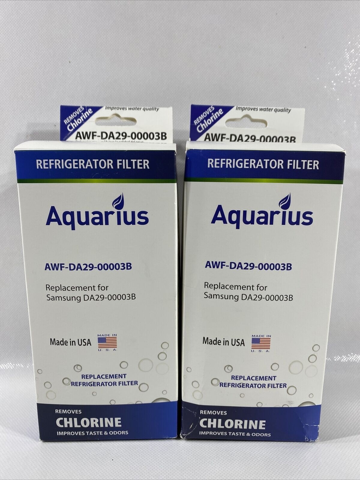 Set Of 2 NEW Aquarius AWF-DA29-00003B Replacement Filter For Samsung DA29-00003B