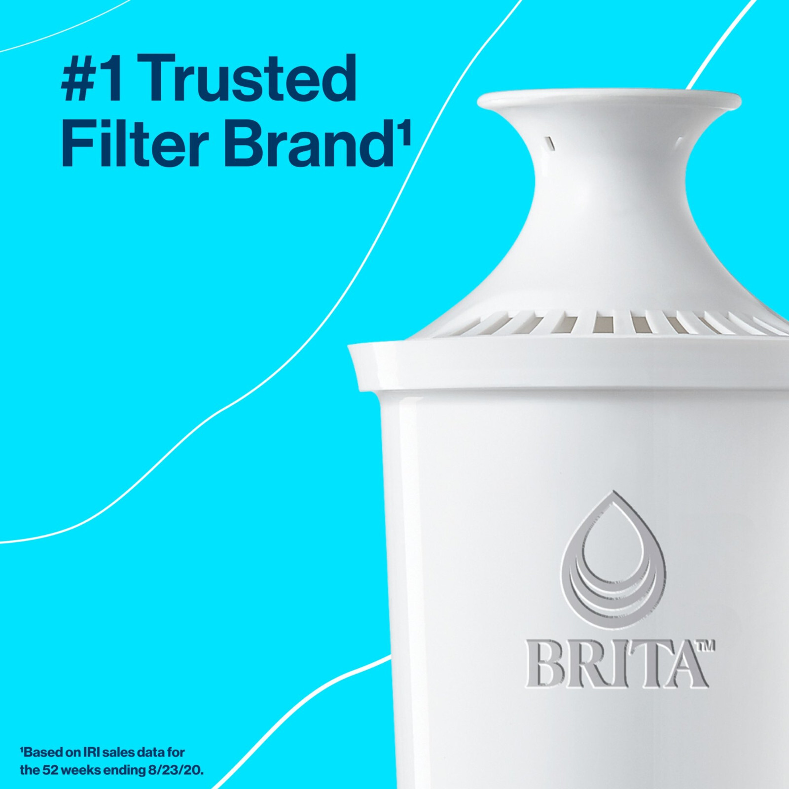 Brita 6-PK STANDARD REPLACEMENT FILTER | PITCHERS & DISPENSERS Water Filtration