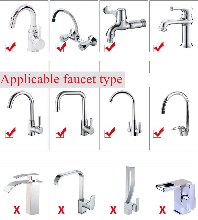 3 Pack Faucet Mount Filters,Faucet Water Filter Purifier Kitchen Tap Filtration