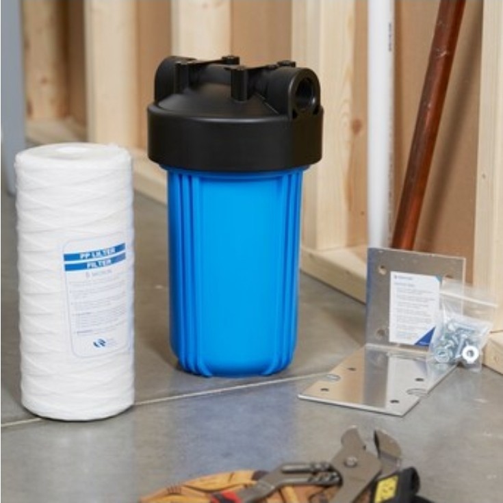 Pentair Single-stage 5-GPM Mechanical Filtration Whole House Water Filtrat..R1W4