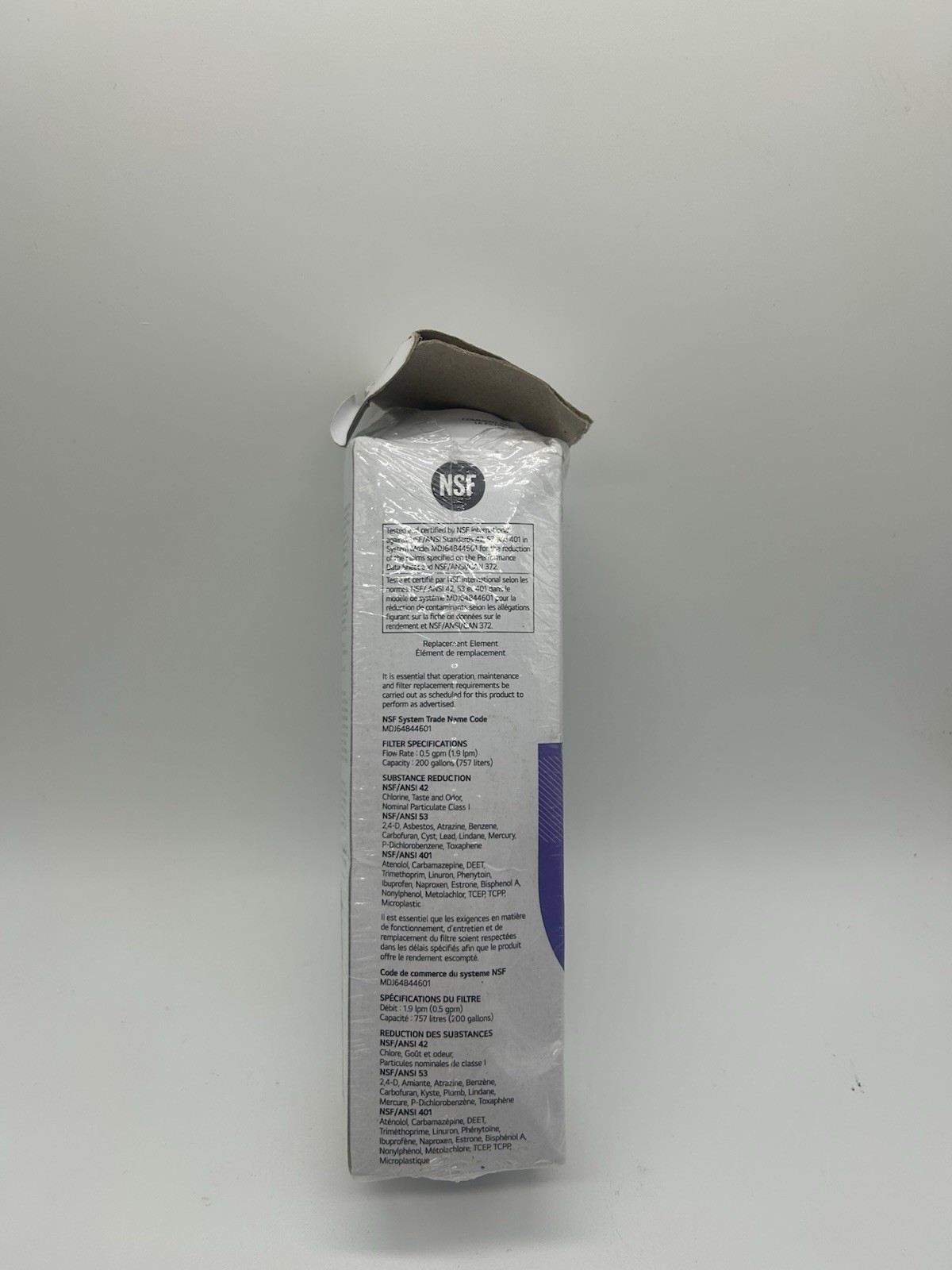 LG LT1000P/PC/PCS Refrigerator Water Filter Replacement 6 month/200 gallon