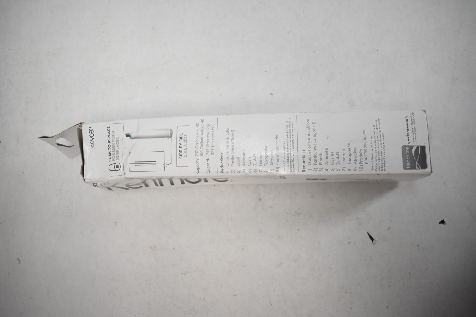 Kenmore Refrigerator Cartridge Water Filter Replacement 469083 White Genuine OEM