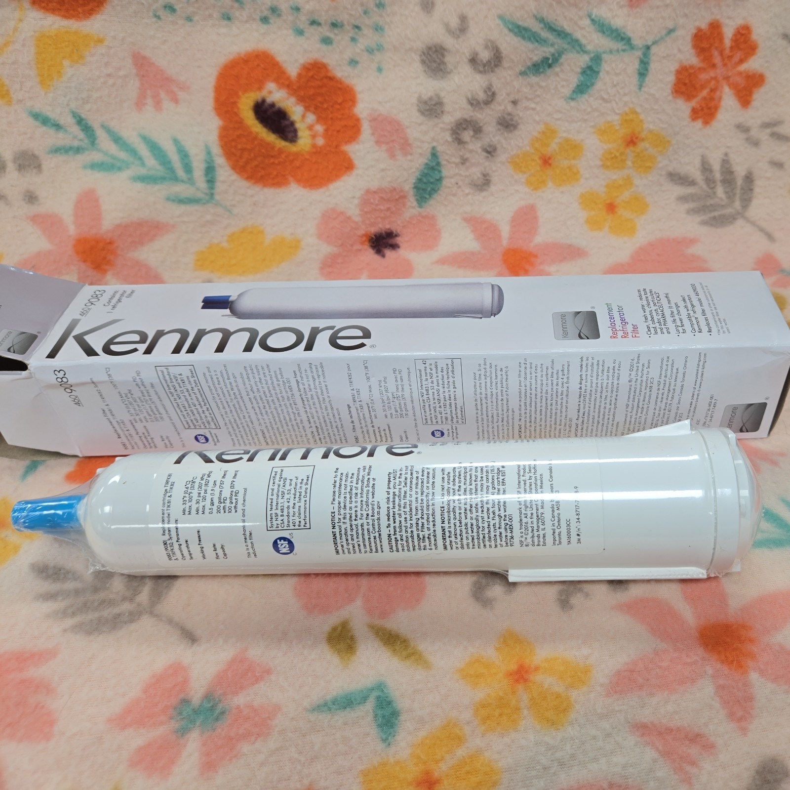 Genuine OEM 9083 Kenmore 4609083 Replacement Refrigerator Water Filter 4609030