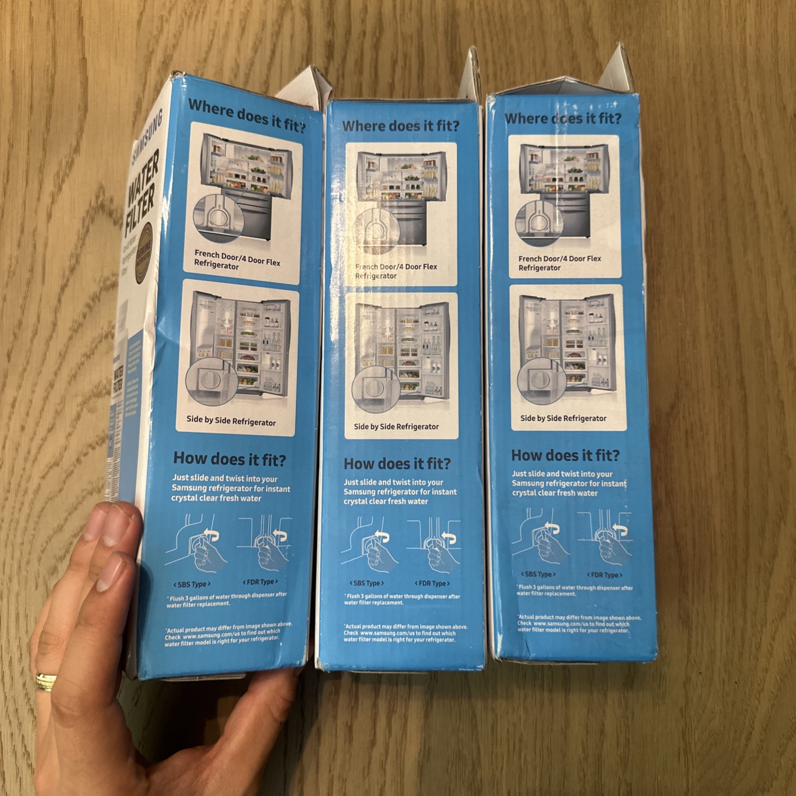 Samsung Refrigerator Water Filter HAF-CIN/EXP DA29-00020B – 3 PACK