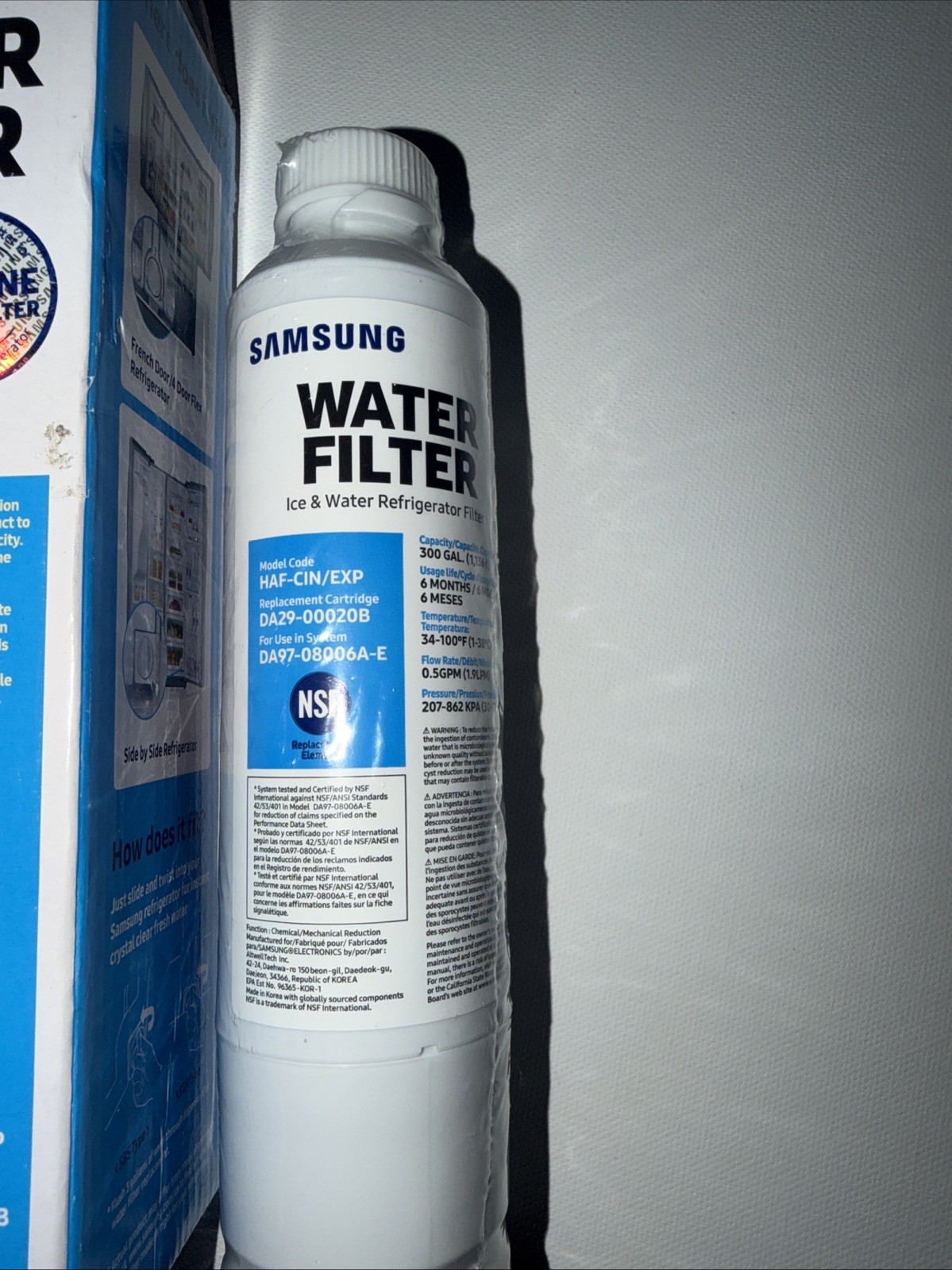 NEW 2 GENUINE SAMSUNG HAF-CIN/EXP DA29-00020B FILTERS