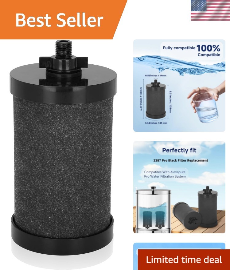 2387 Pro Replacement Filter, NSF Certified, 5,000 Gallon Capacity for Alexapure