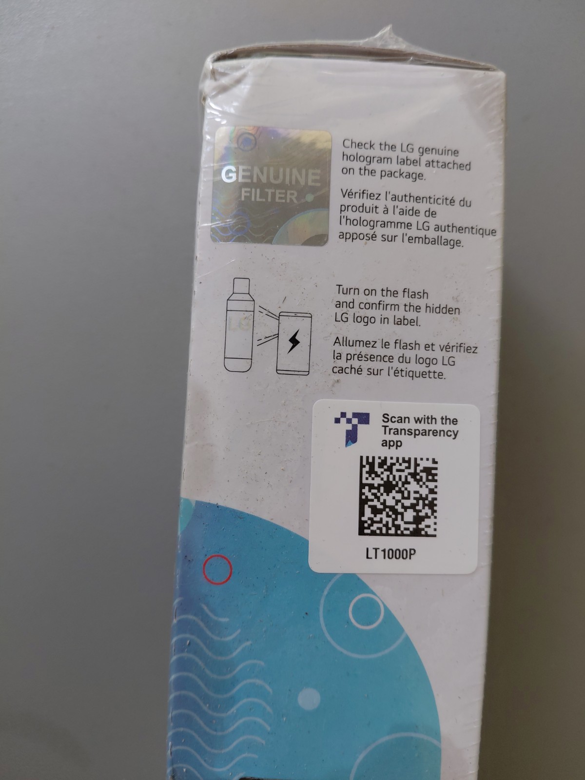 LG LT1000P Water Filter White Read Description