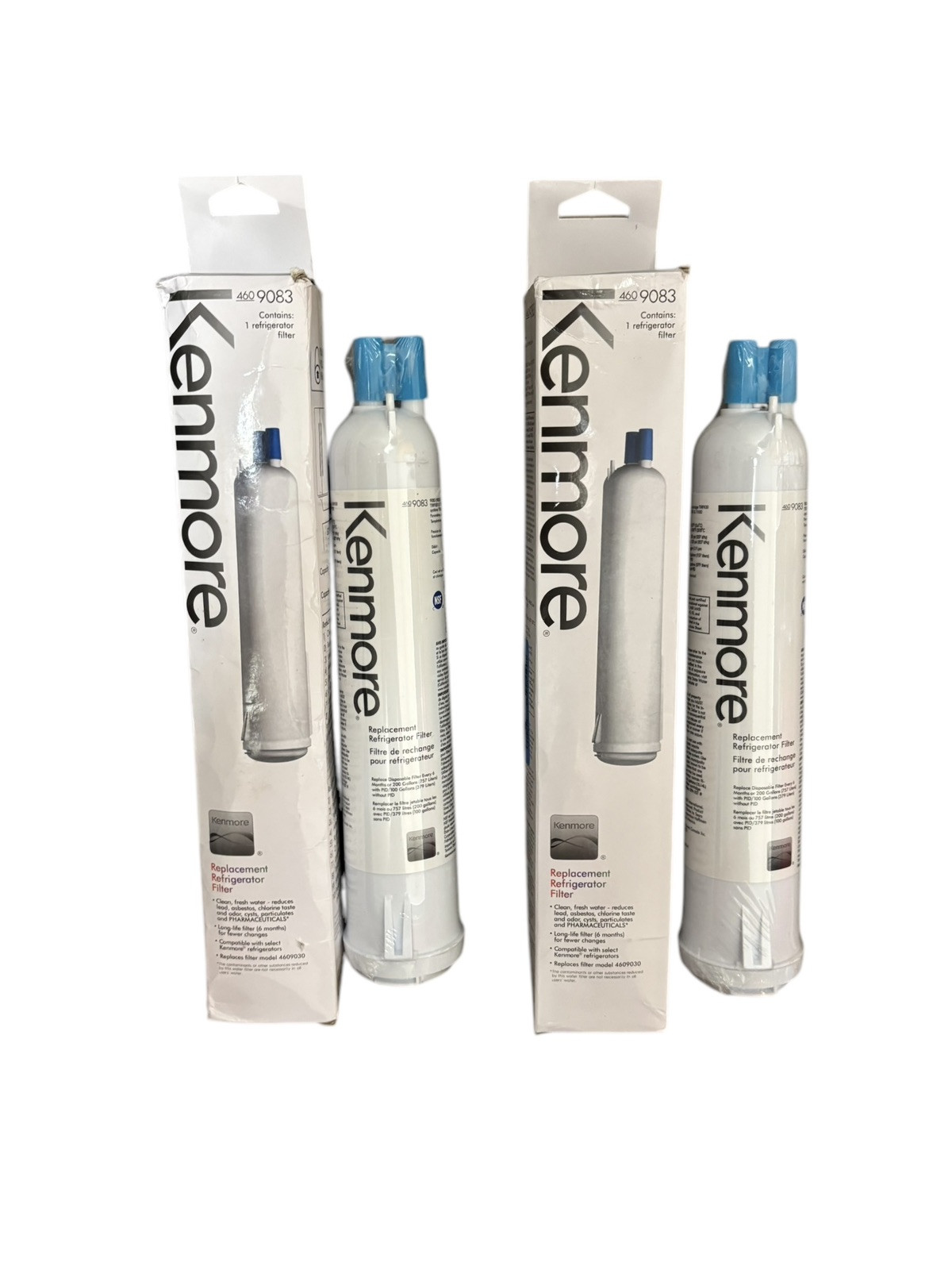 4609083 9083 9020 9030 Replacement Refrigerator Water Filter Fit Kenmore 2 PACK