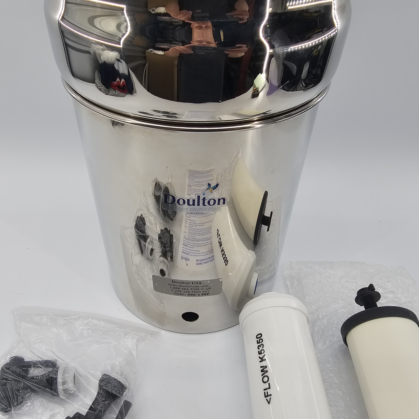 Berkefeld Doulton Gravity Filter GSS2 Ultra Sterasyl Filter 2.25 Gal W/ FILTER