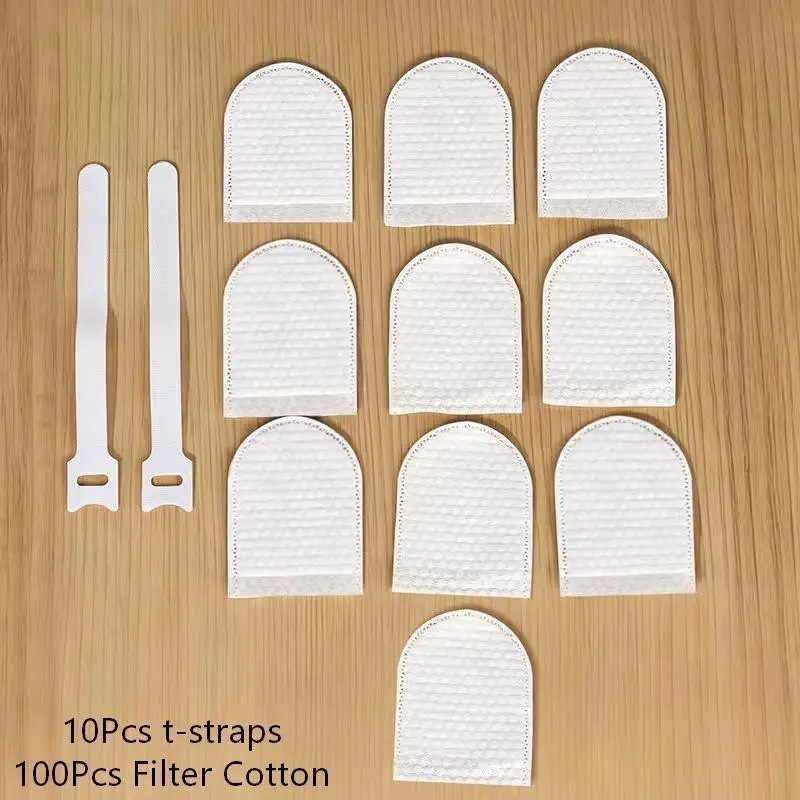 50PCS Cotton Filter Bag For Faucet, DIY Faucet Filter Cotton Bags Water Filters