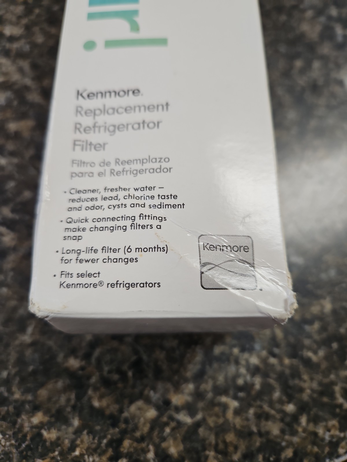 1 Unit Kenmore Replacement Refrigerator Water Filter 46-9999 New Sealed