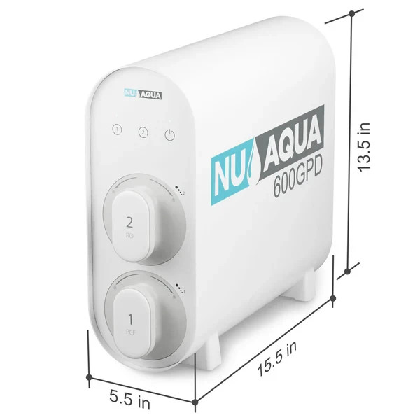 NU Aqua Efficiency Series Tankless 600GPD Reverse Osmosis System