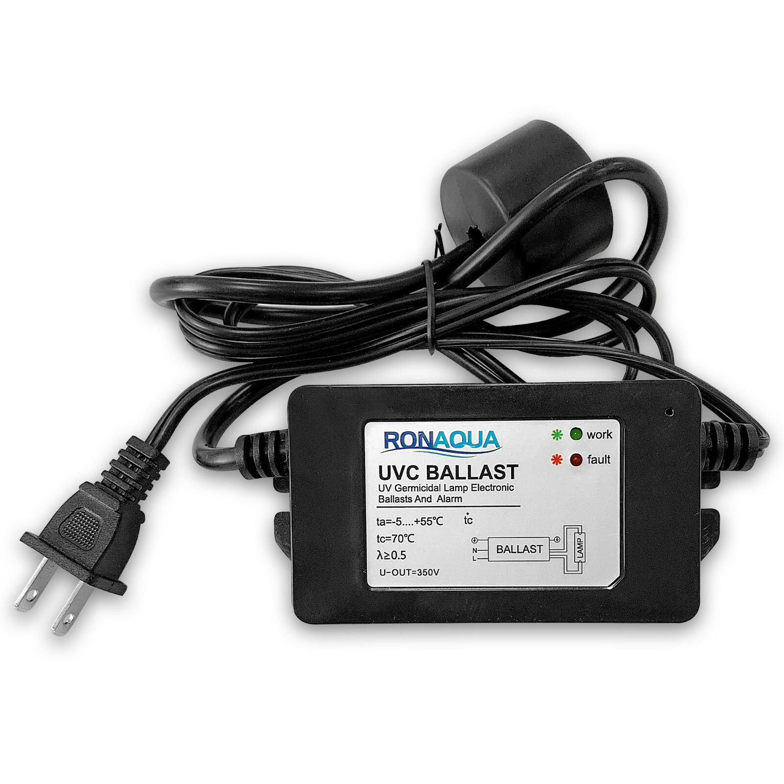 Ballast for 55W Ultraviolet Light Water Purifier Whole House Sterilizer 12 GPM