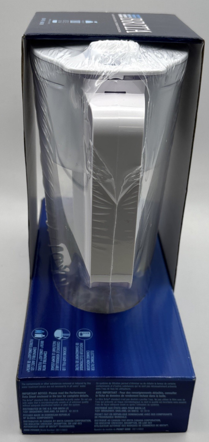Brita SOHO Water Filtration System Pitcher WHITE 6 Cup NEW Plus 6 Extra Filters