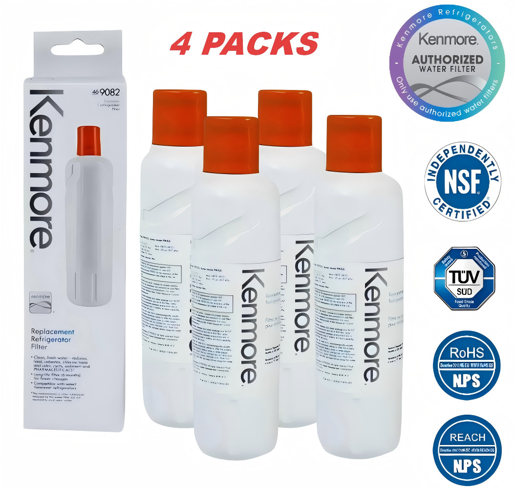 US Ship-Kenmore 9082 Replacement Refrigerator Water Filter for 469082 9903 4pcs