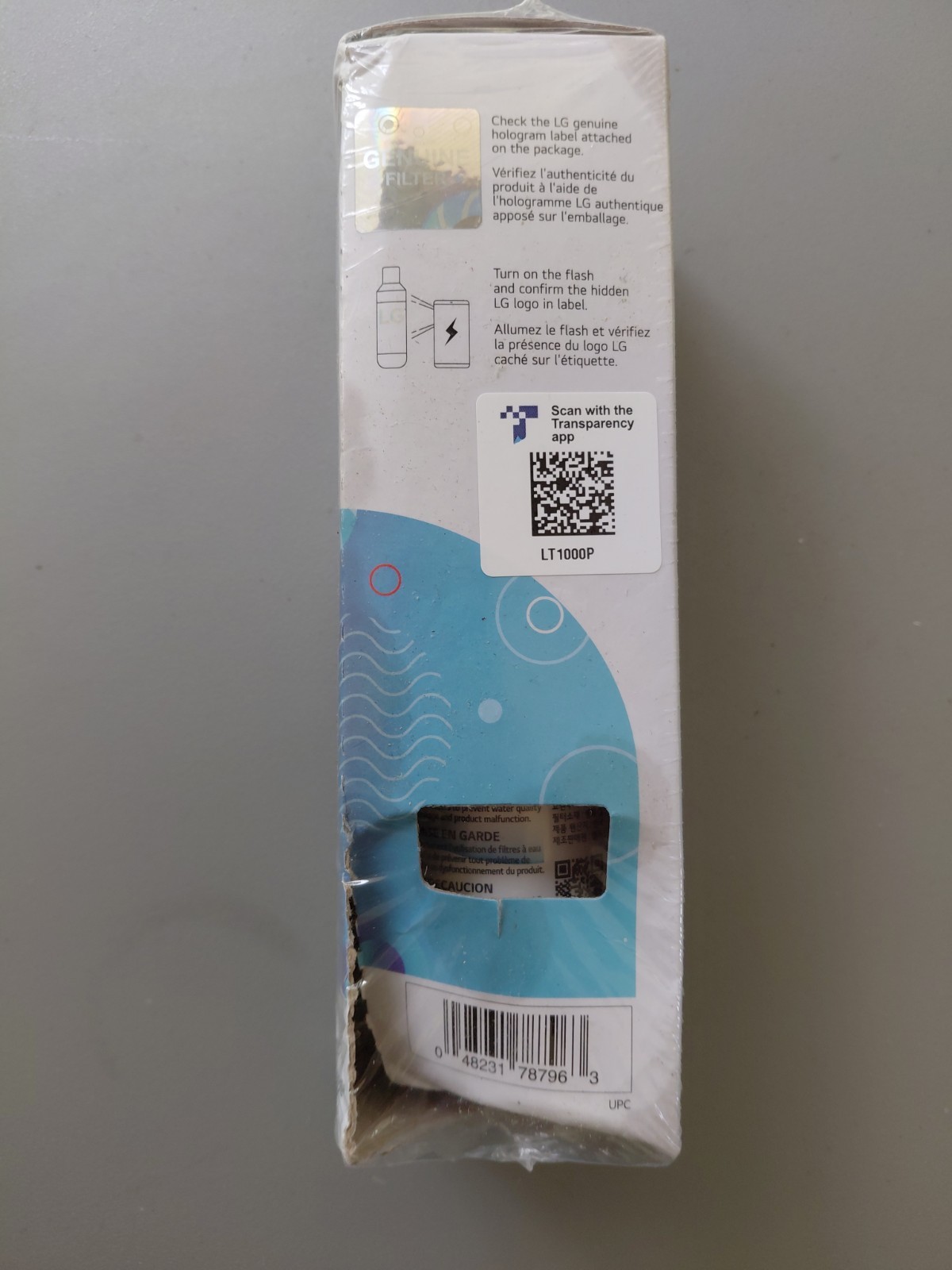 LG LT1000P Water Filter White Read Description