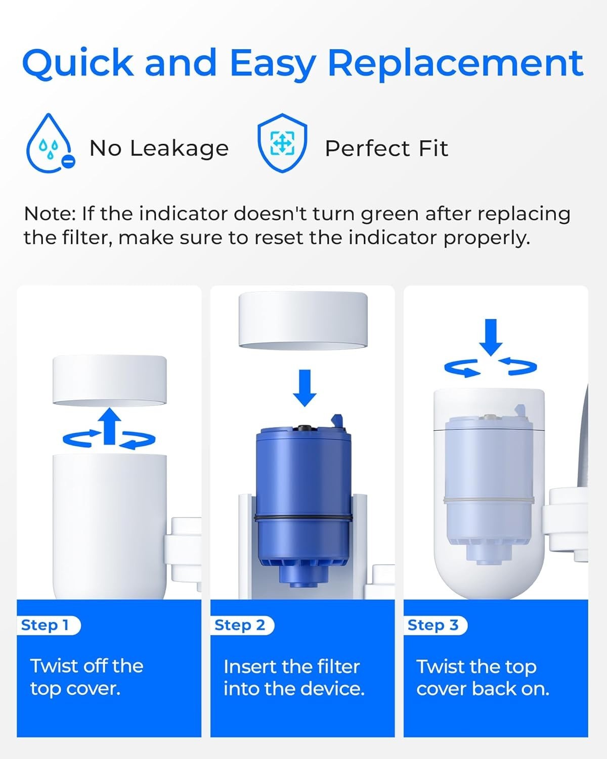 Waterdrop NSF Certified Water Filter
