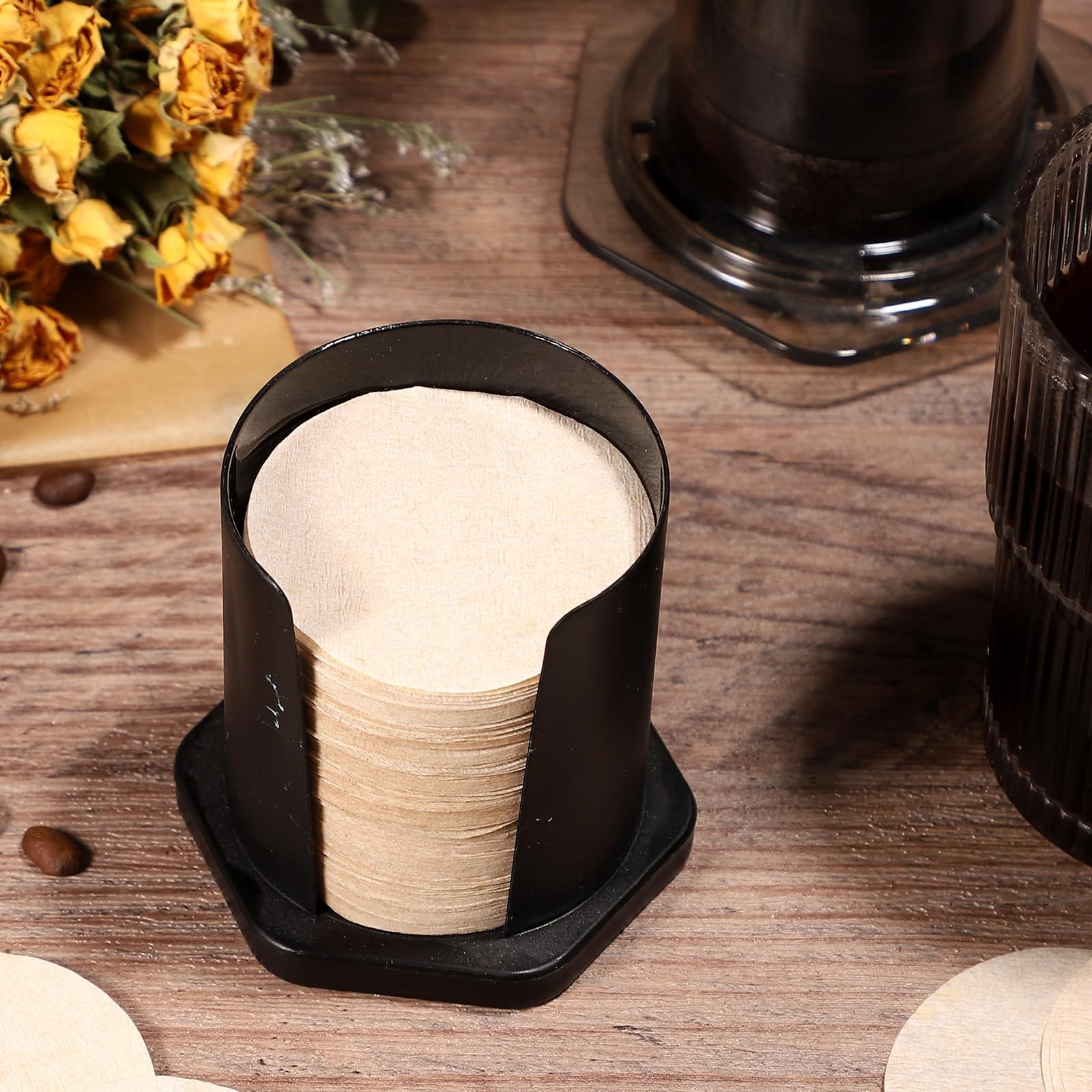 600Pcs Unbleached Coffee Filters, Replacement 64 Mm/2.5 Inch, 64MM/600Pcs