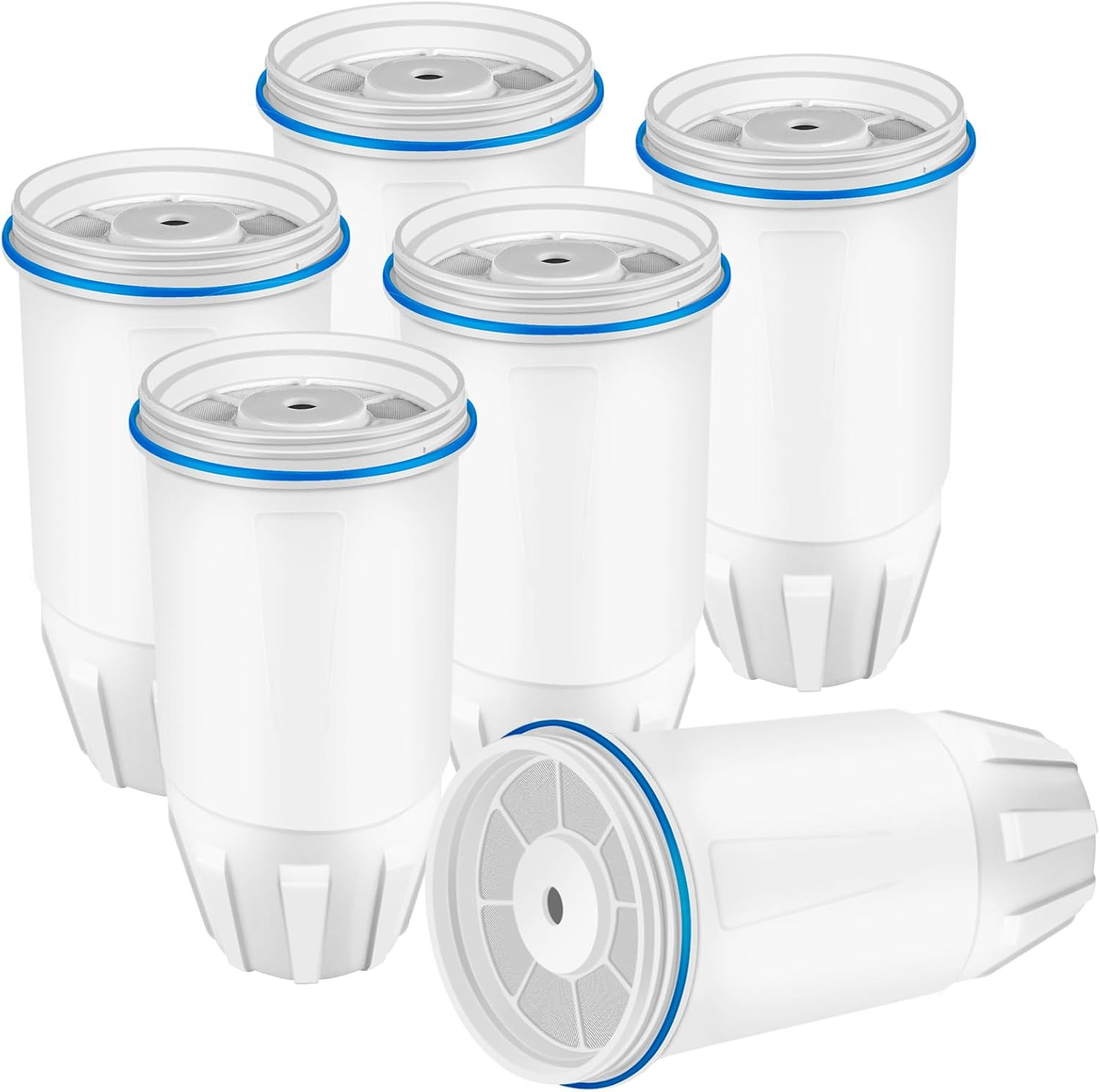 6 Pack Filter for Zero Water ZR-001 ZR-004 ZP-006 ZP-010 ZR-017 ZD-018