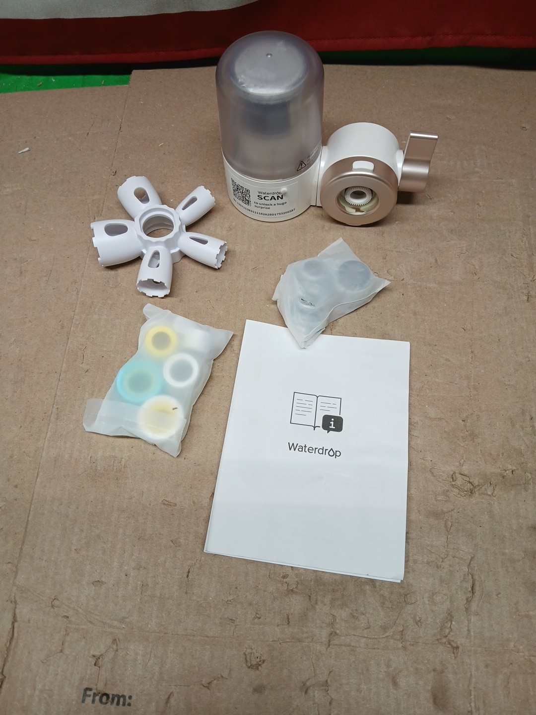 Waterdrop Soft Water Skincare Filter 2.0, Bathroom Sink Filter Water Faucet