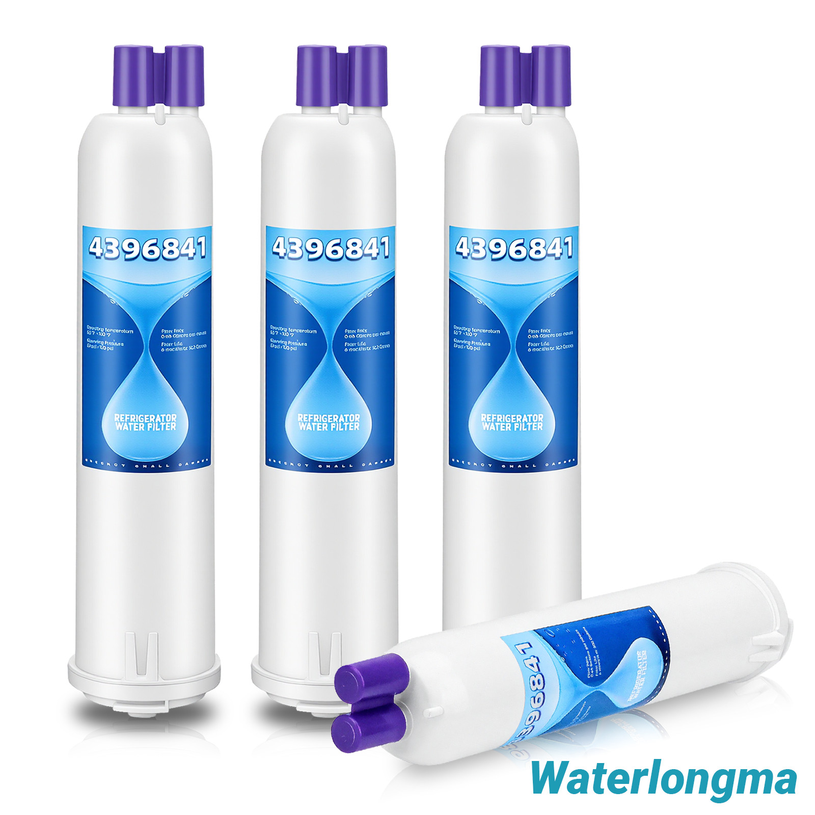 Refrigerator Water Filter Lot of 4 New W10121145 CF-004 46-9083 46-9030 GP003