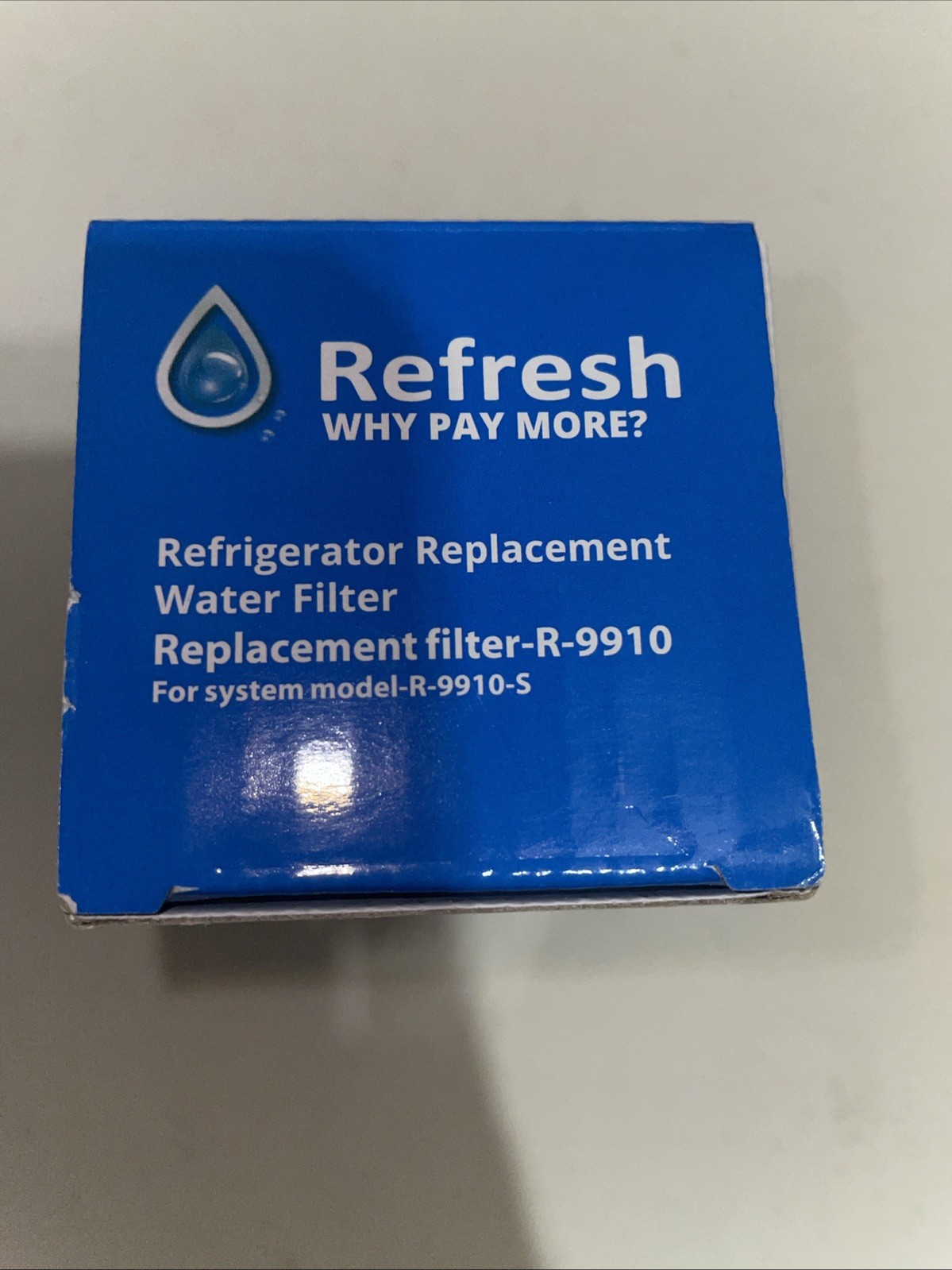 Refrigerator Water Filter Refresh R-9010 Frigidaire/ Kenmore Replacement New