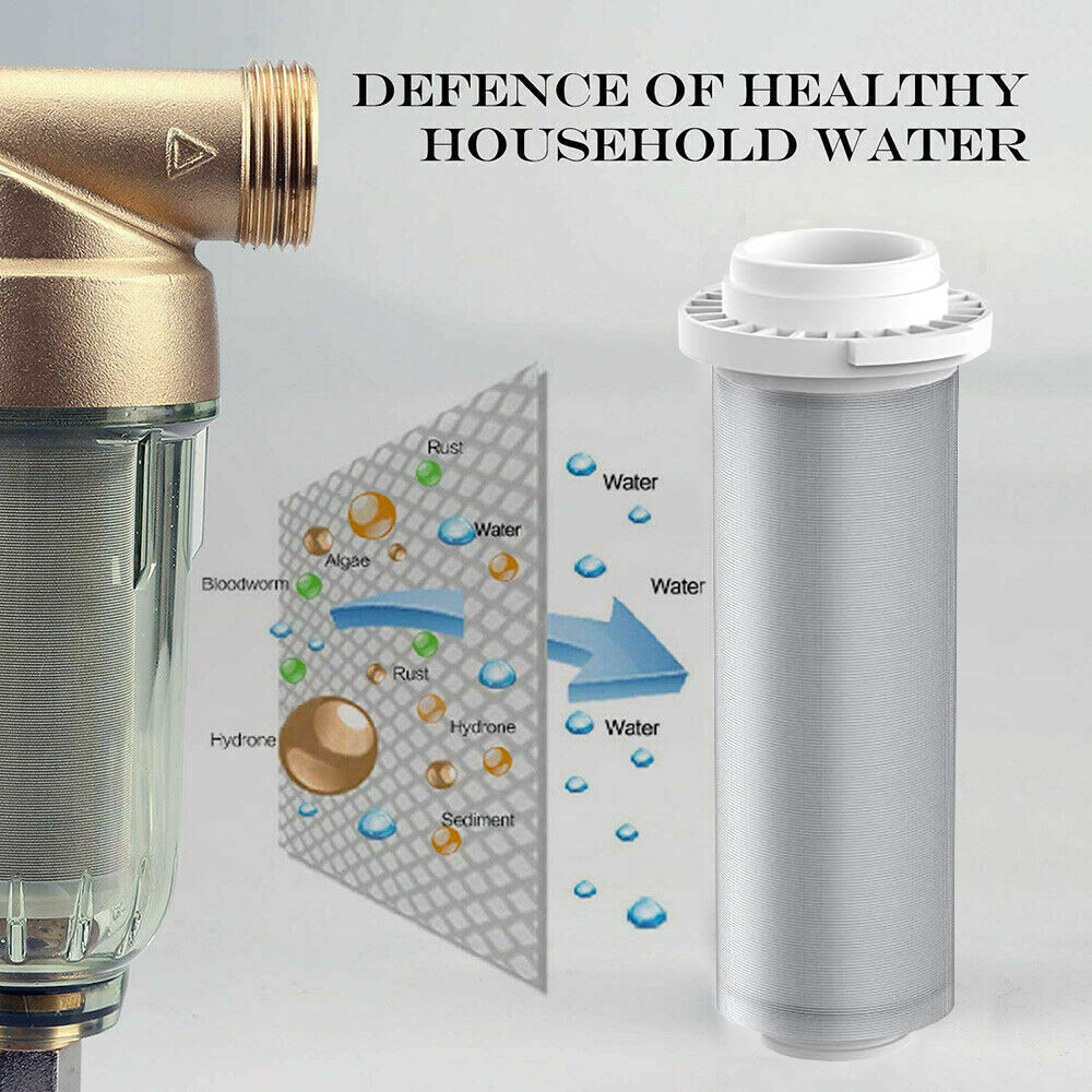 20″ x 4.5″ Big Blue Whole House Water Filter Housing Filtration System Cartridge