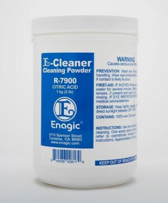 Original Enagic Cleaning Powder Clean KANGEN Alkaline Water LEVELUK 2LB 1KG