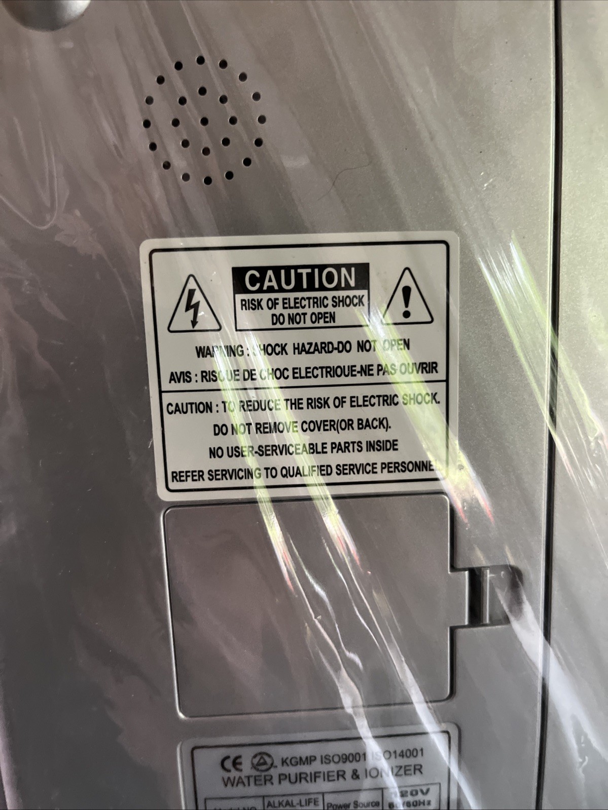 Alkal-Life 7000sl Water Ionizer 7-Stage 1.8L Chlorine Filter See Description
