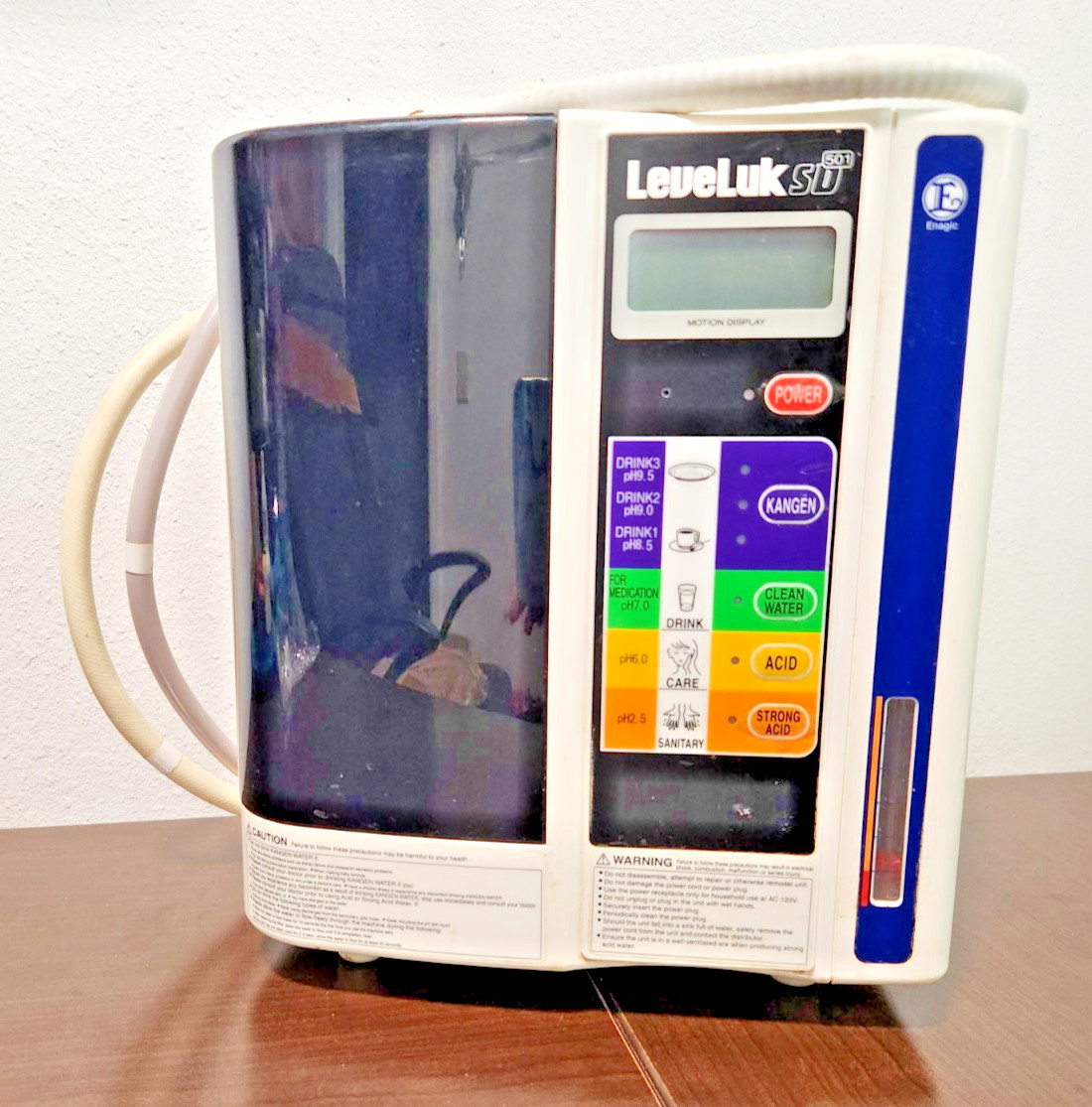 Enagic Leveluk SD501 Kangen Alkaline Water Ionizer Machine One Owner READ
