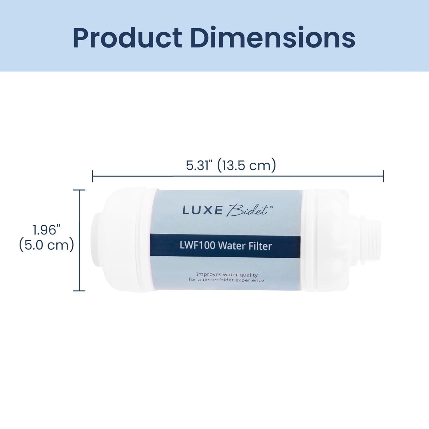 4-in-1 Filtration Water Filter W/ PP Cotton Ion Filtration & Calcium Salts