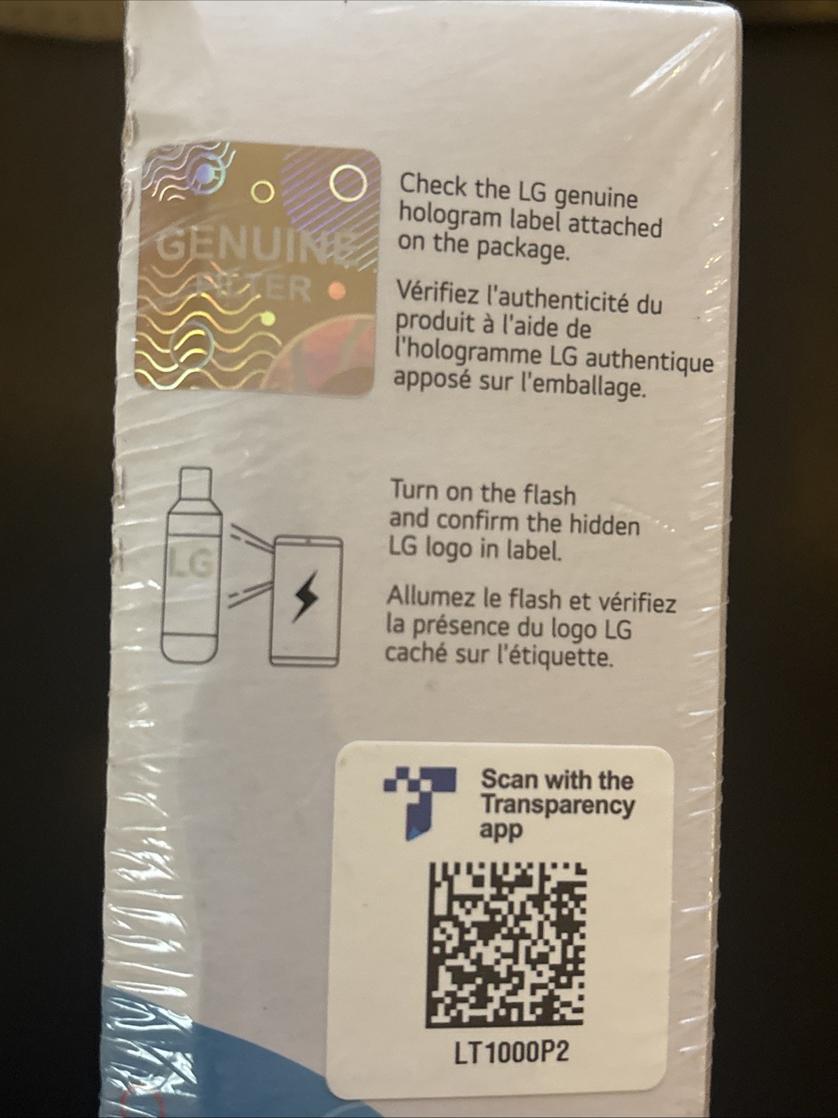 2 Pk Genuine LG LT1000P2 6-Month / 200 Gal Refrigerator Replacement Water Filter
