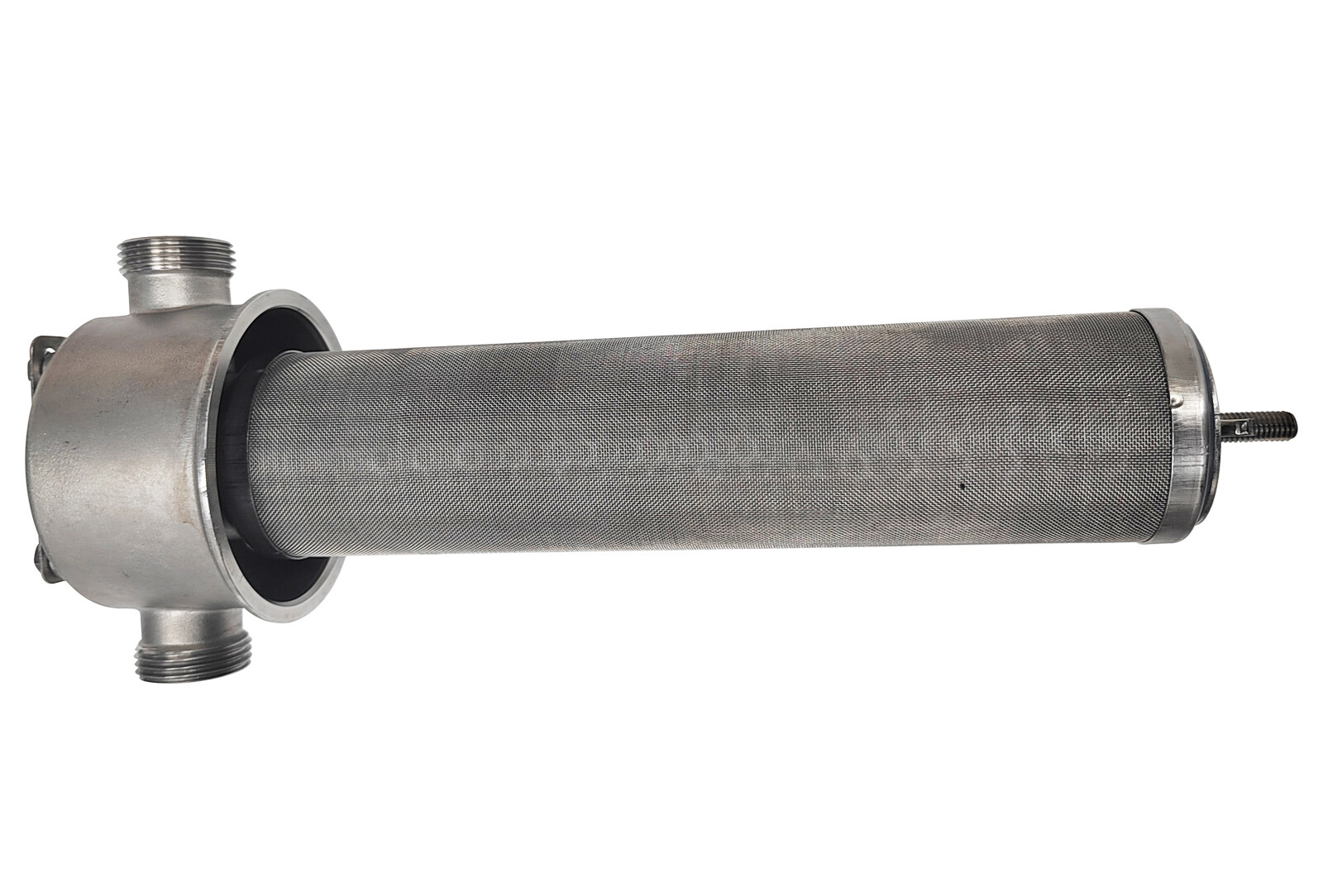 Water Filter 10″L Corrosion-resistant 304 Stainless Steel Filter 1″NPT In/Outlet