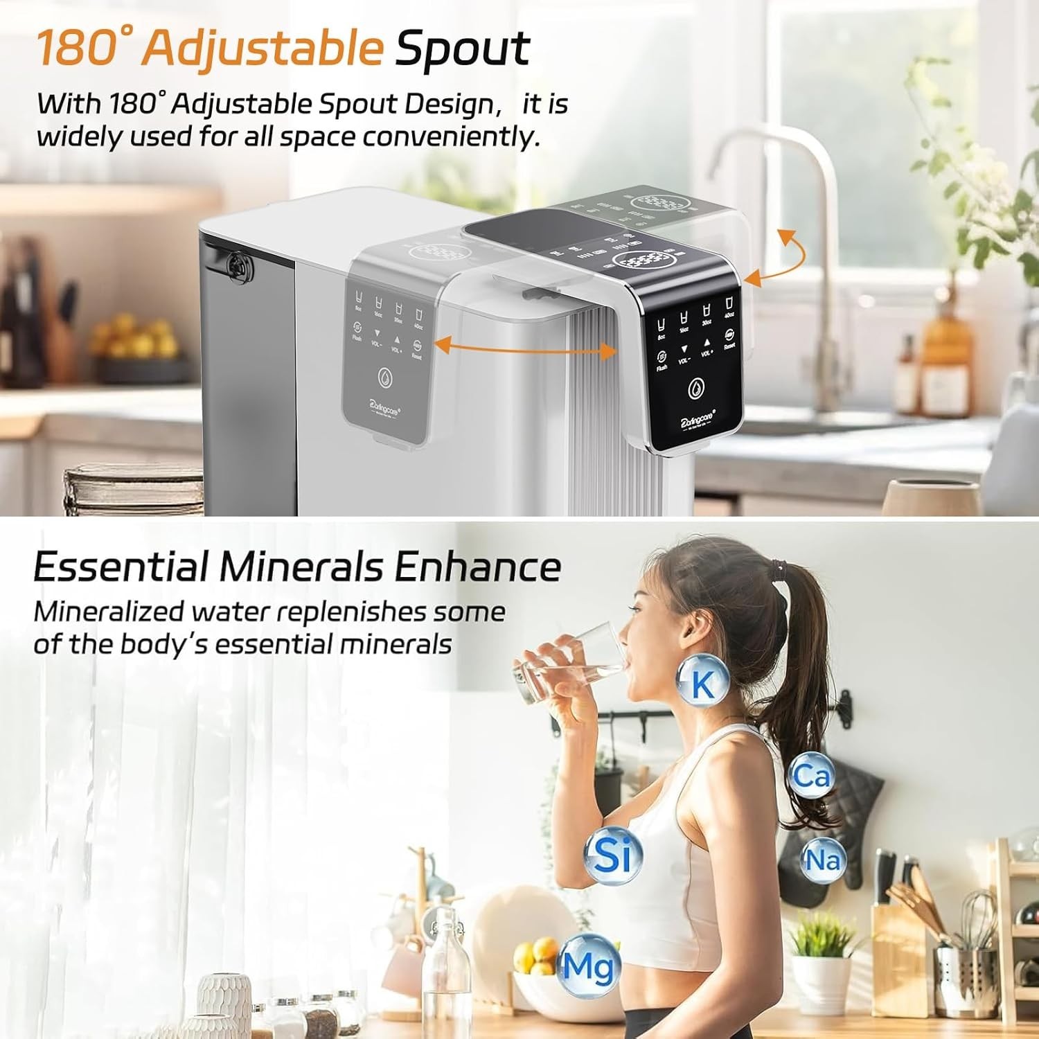 Darlingcare Electric SJ-100R-01 Reverse Osmosis Counter Water Filtration System