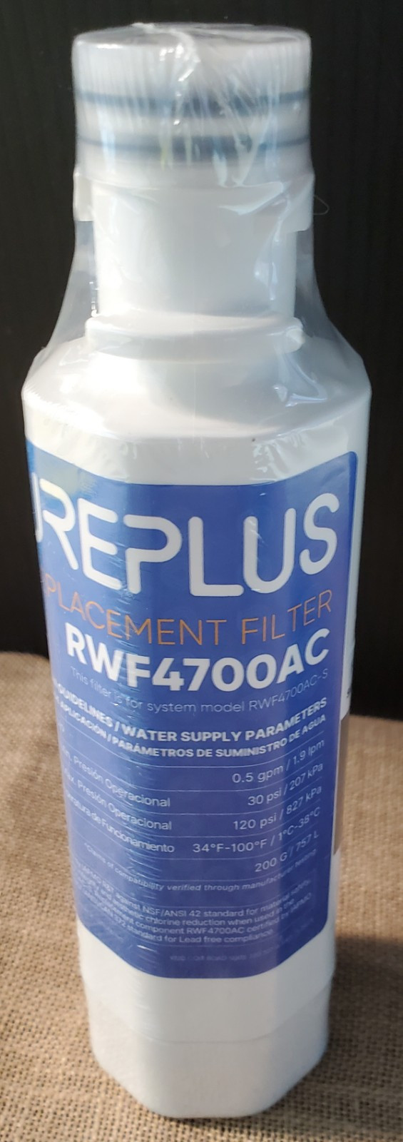 Pureplus RWF4700AC Replacement Water Filter
