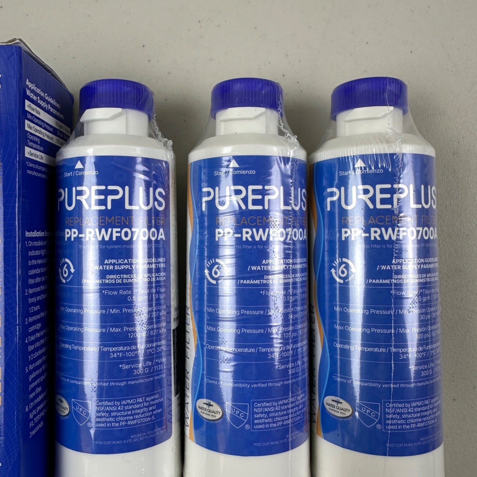 3 PACK PUREPLUS Fits Samsung DA29-00020B HAF-CIN/EXP PP-RWF0700A