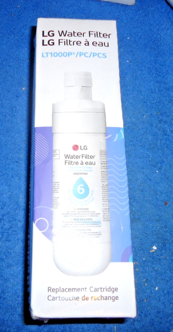 1 Pack LG LT700P Refrigerator Water Filter New Sealed Replacement ADQ36006101