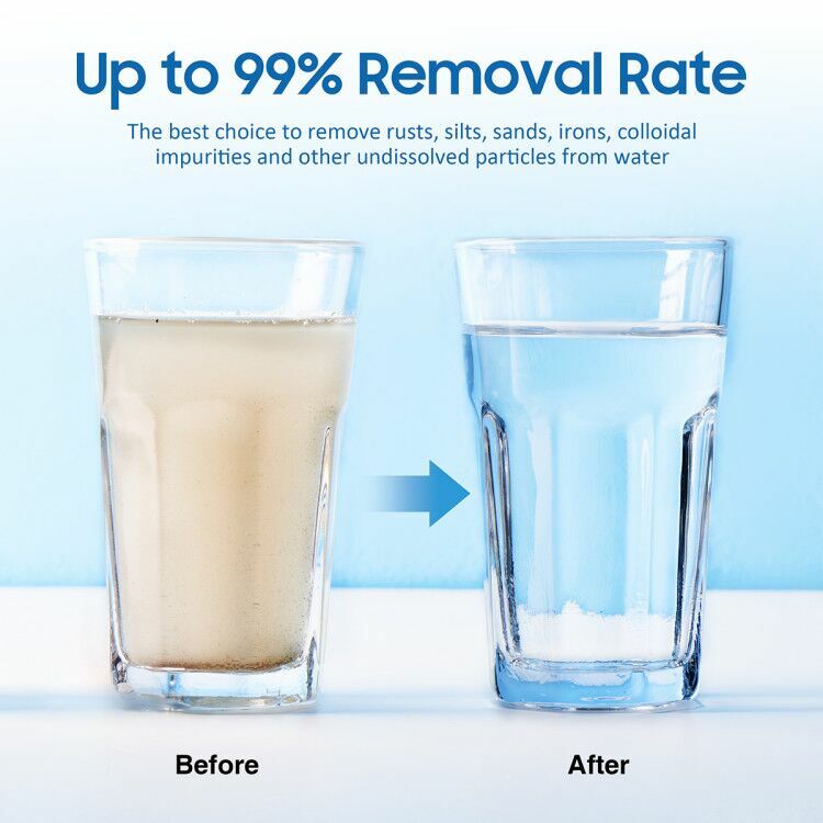 3-Stage Reverse Osmosis Sediment CTO Carbon Block Water Filter Replacement Set