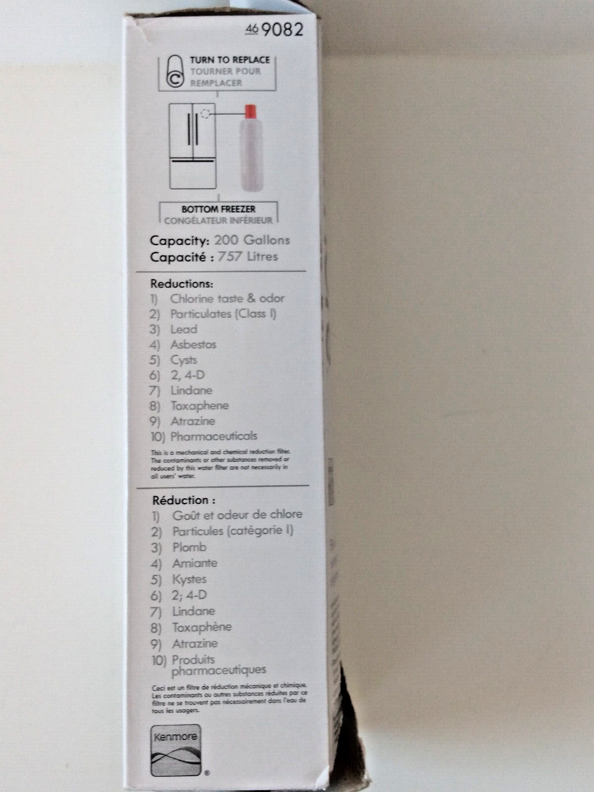 KENMORE Refrigerator Replacement Water Filter Cartridge 46 9082 NEW/Box